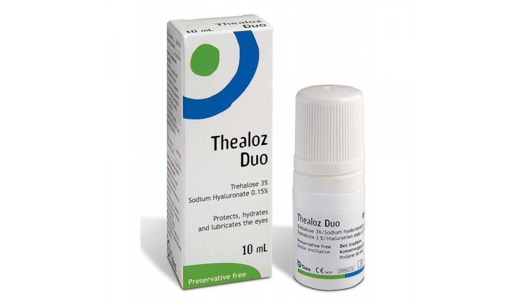 Thealoz Duo 10ML Υποκατάστατο Δακρύων με Υαλουρονικό Οξύ